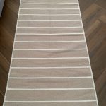 Бавовняний двосторонній килим у сучасному стилі Kara 152 C.Beige