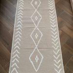 Бавовняний двосторонній килим у сучасному стилі Kara PMK-0002