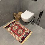 Бавовняний двосторонній килим у етнічному стилі AR 011