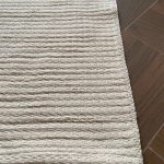 Бавовняний однотонний килим Dendy 201 Cream Cream