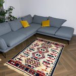 Бавовняний двосторонній килим у етнічному стилі AR 001