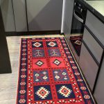 Бавовняний двосторонній килим у етнічному стилі AR 002 Red