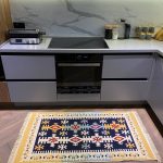 Бавовняний двосторонній килим у етнічному стилі AR 005 Red