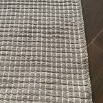 Бавовняний однотонний килим Dendy 201 Cream Beige