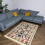 Бавовняний двосторонній килим у етнічному стилі AR 008