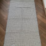 Бавовняний однотонний килим Dendy 201 Cream Grey