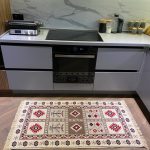 Бавовняний двосторонній килим у етнічному стилі AR 002 Red