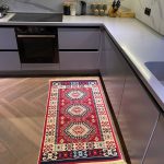 Бавовняний двосторонній килим у етнічному стилі AR 011