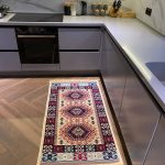 Бавовняний двосторонній килим у етнічному стилі AR 011