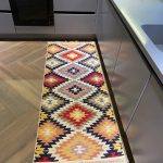 Бавовняний двосторонній килим у етнічному стилі AR 003 Red