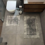 Набір килимів для ванної кімнати та туалету Set № 17 “60х100 та 60х50”