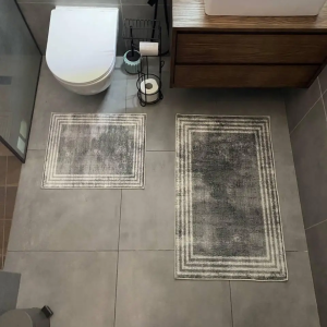 Набір килимів для ванної кімнати та туалету Set № 17 "60х100 та 60х50"