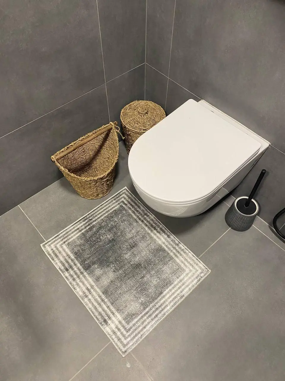 Набір килимів для ванної кімнати та туалету Set № 17 “60х100 та 60х50”