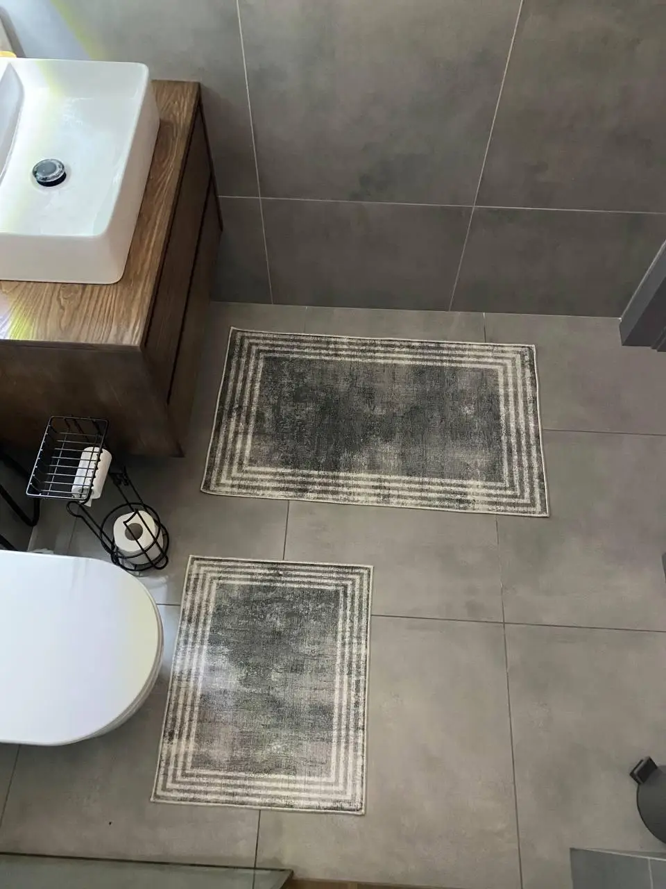 Набір килимів для ванної кімнати та туалету Set № 17 “60х100 та 60х50”