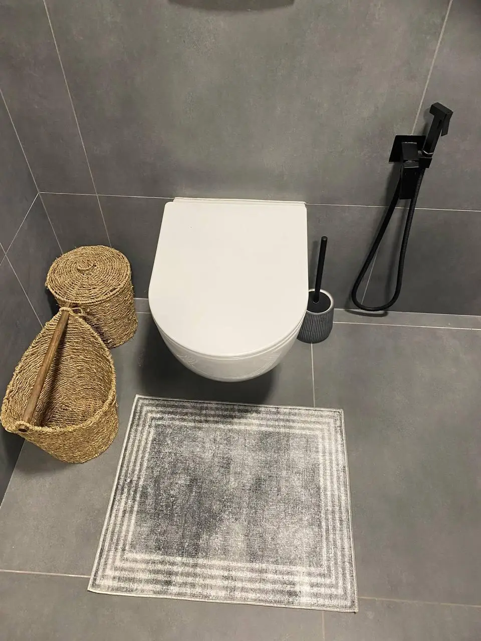 Набір килимів для ванної кімнати та туалету Set № 17 “60х100 та 60х50”