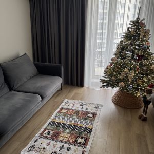 Бавовняний двосторонній килим AM 004 MULTY