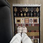 Бавовняний двосторонній килим AM 004 MULTY