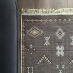 Бавовняний двосторонній килим AM 005 Cream Beige