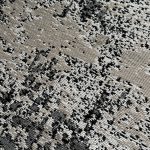 Бавовняний двосторонній килим у мінімалістичному стилі LM 04 GREY