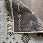 Бавовняний двосторонній килим AM 005 Cream Beige