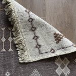 Бавовняний двосторонній килим AM 005 Cream Beige