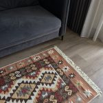 Бавовняний двосторонній килим у етнічному стилі LM 02 MULTY