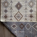 Бавовняний двосторонній килим AM 005 Cream Beige