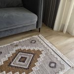 Бавовняний двосторонній килим у етнічному стилі LM 03 NATURAL