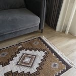 Бавовняний двосторонній килим у етнічному стилі LM 03 NATURAL