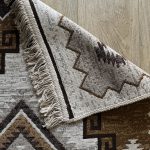 Бавовняний двосторонній килим у етнічному стилі LM 03 NATURAL