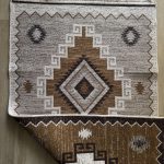 Бавовняний двосторонній килим у етнічному стилі LM 03 NATURAL