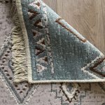 Бавовняний двосторонній килим AM 001 BEIGE AQUA