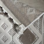 Рельєфна модель з середнім ворсом DOLCHE 3295B CREAM / BEIGE