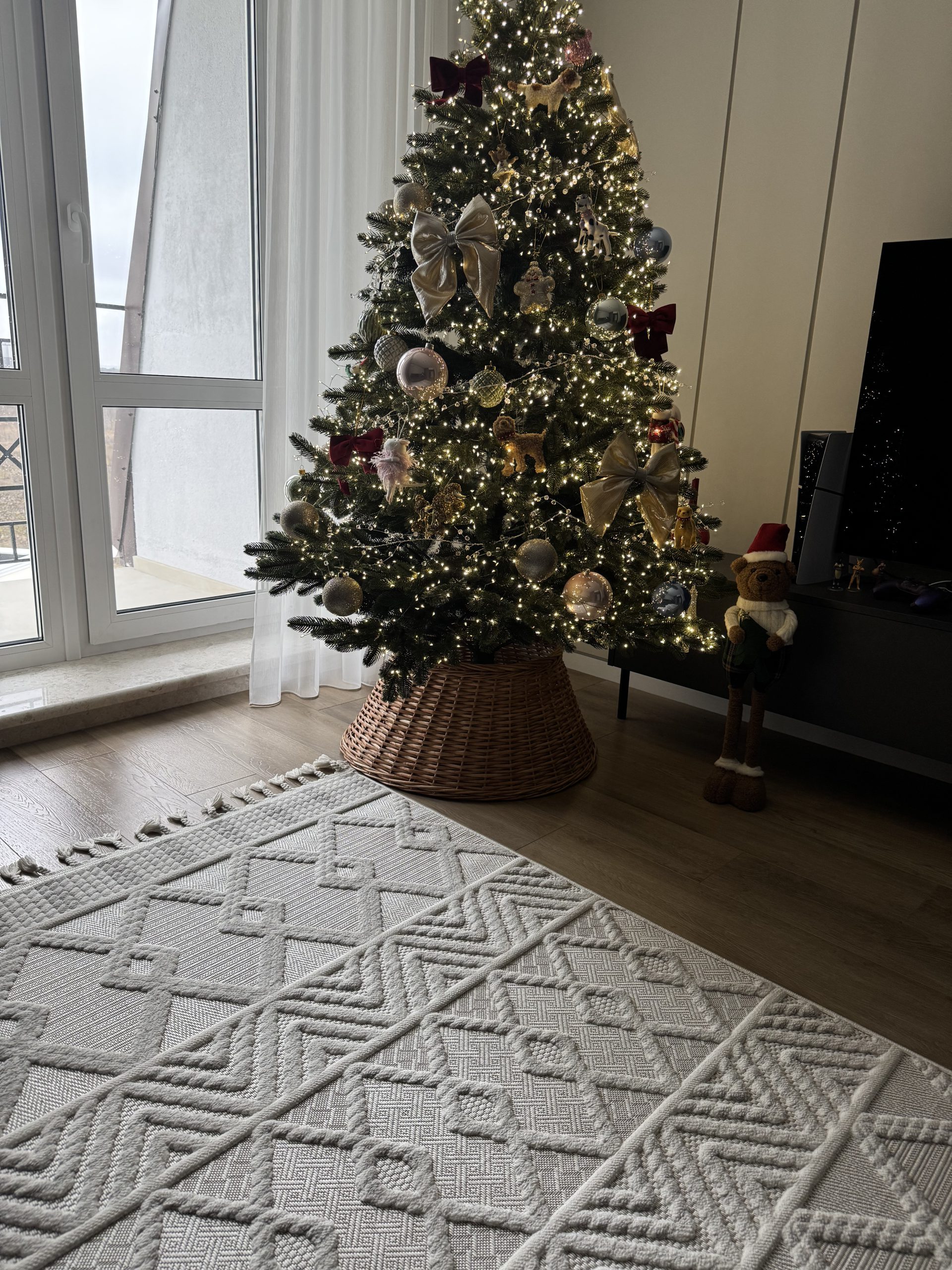 Рельєфна модель з середнім ворсом 3298A CREAM L.GREY