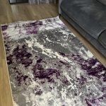 Рельєфна модель з середнім ворсом MODA 4591A LILAC/L.GREY