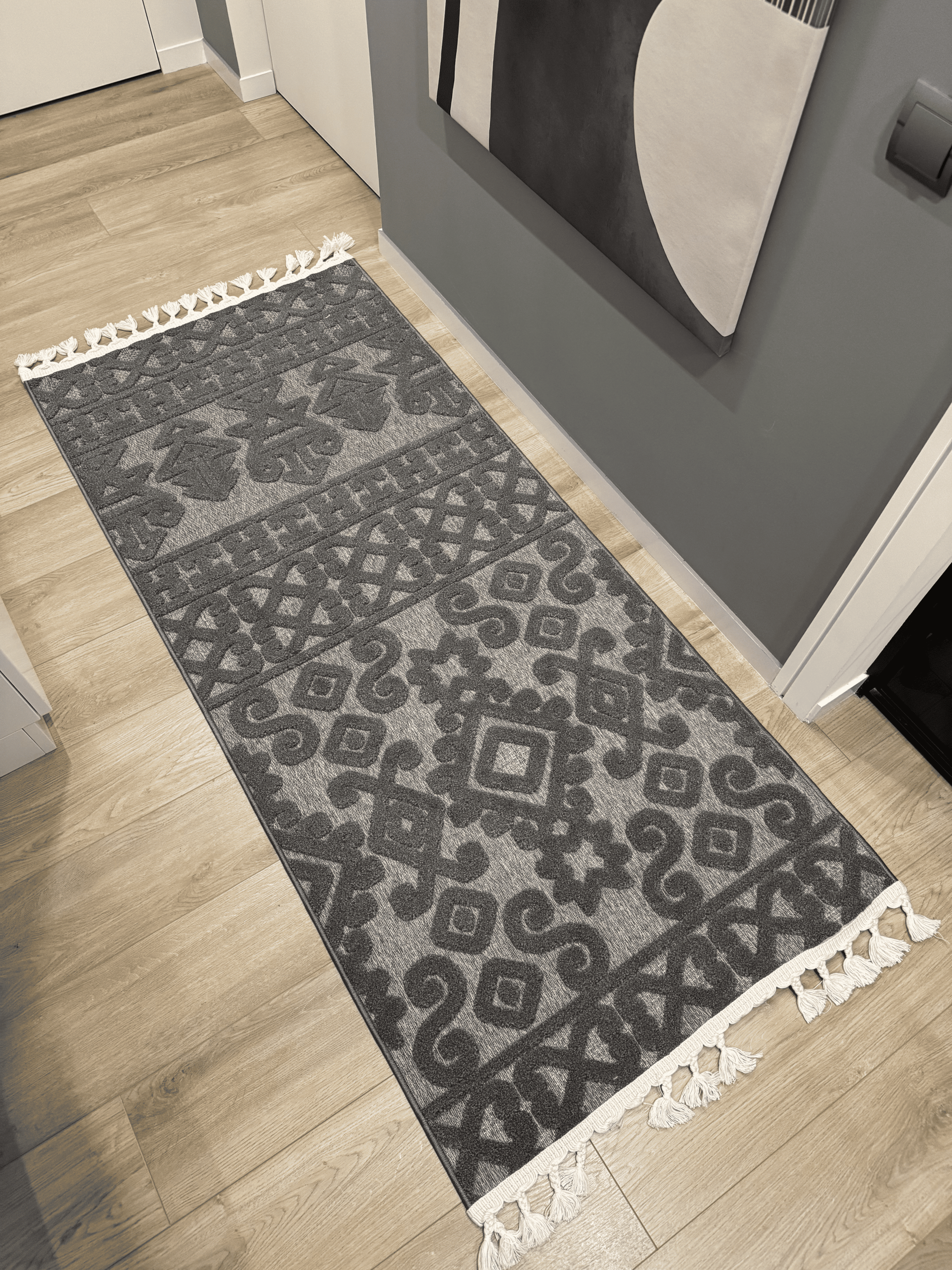 Рельєфна модель з середнім ворсом DOLCHE 9092B ANTRACITE