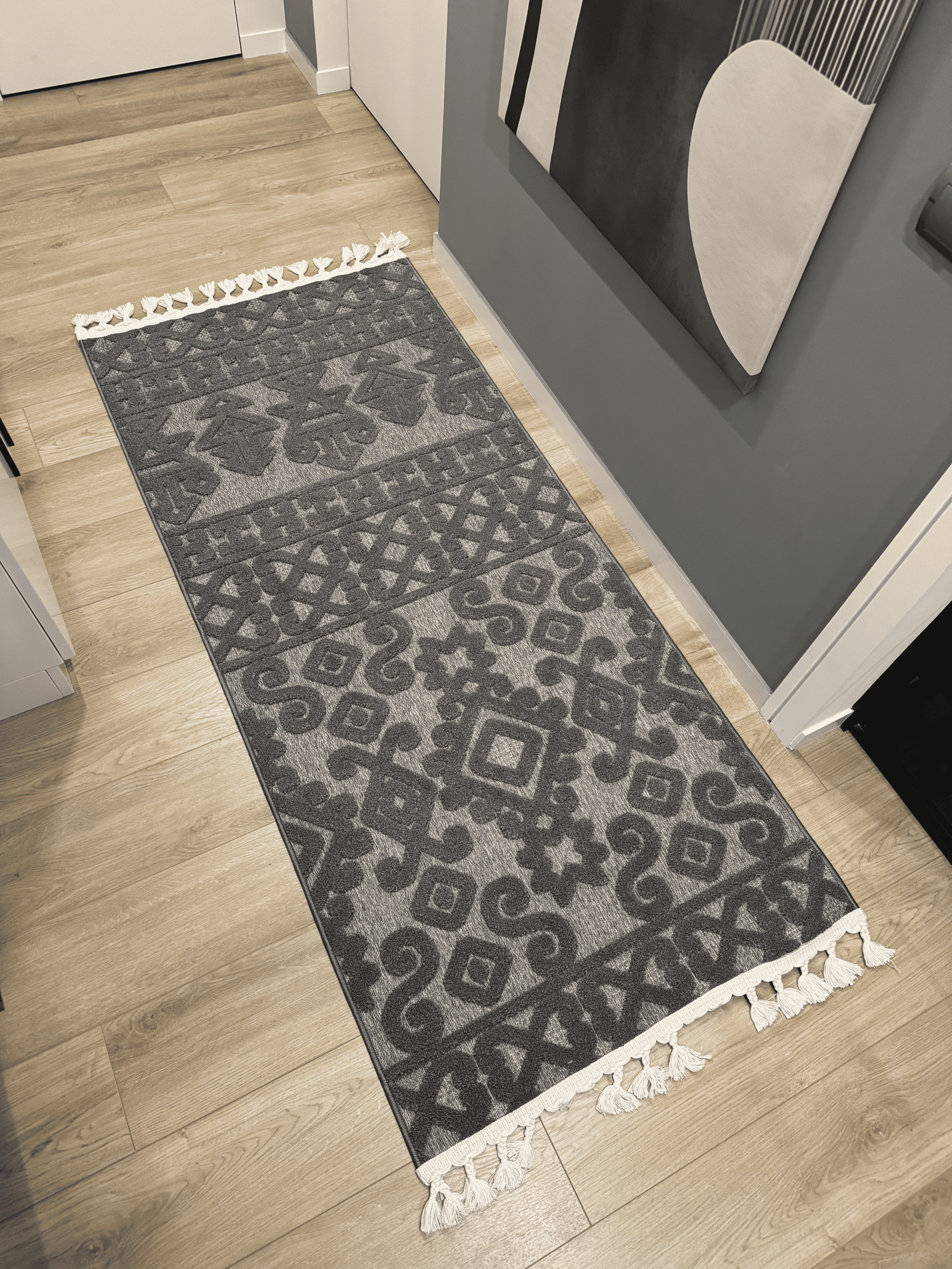 Рельєфна модель з середнім ворсом DOLCHE 9092B ANTRACITE