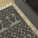 Рельєфна модель з середнім ворсом DOLCHE 9092B ANTRACITE