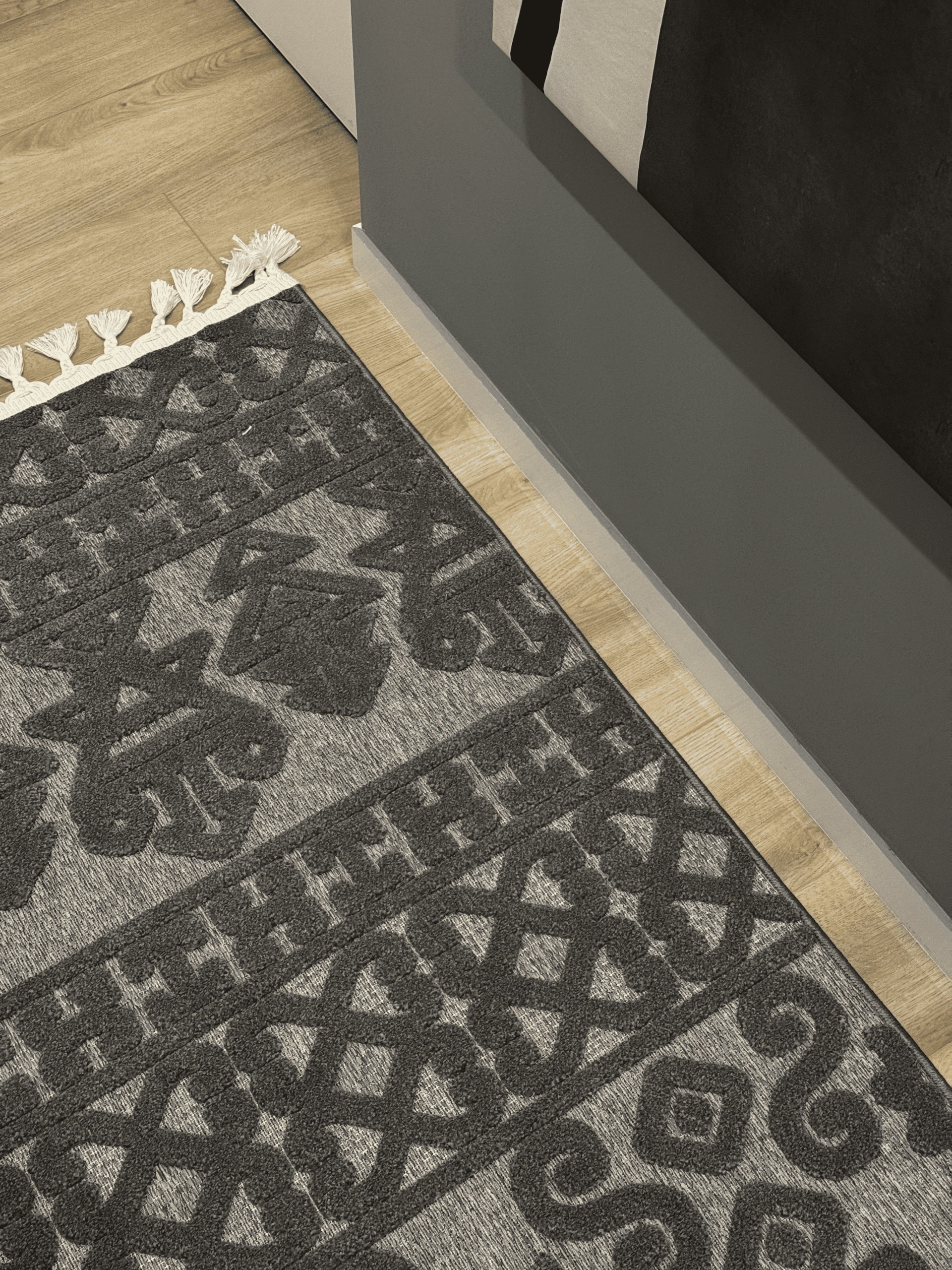 Рельєфна модель з середнім ворсом DOLCHE 9092B ANTRACITE