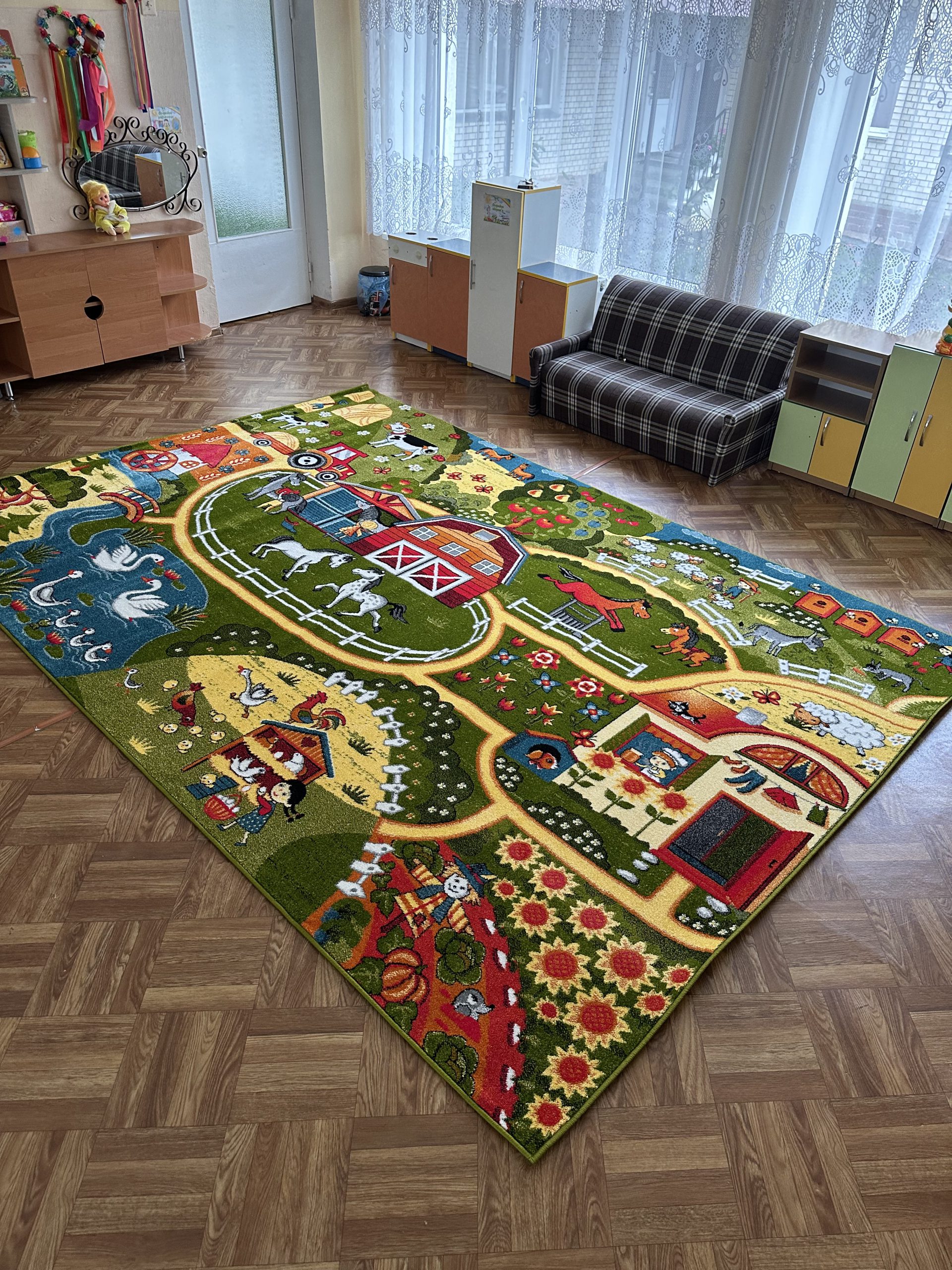 Килим зі щільним ворсом для дитячої Kolibri 11287/120