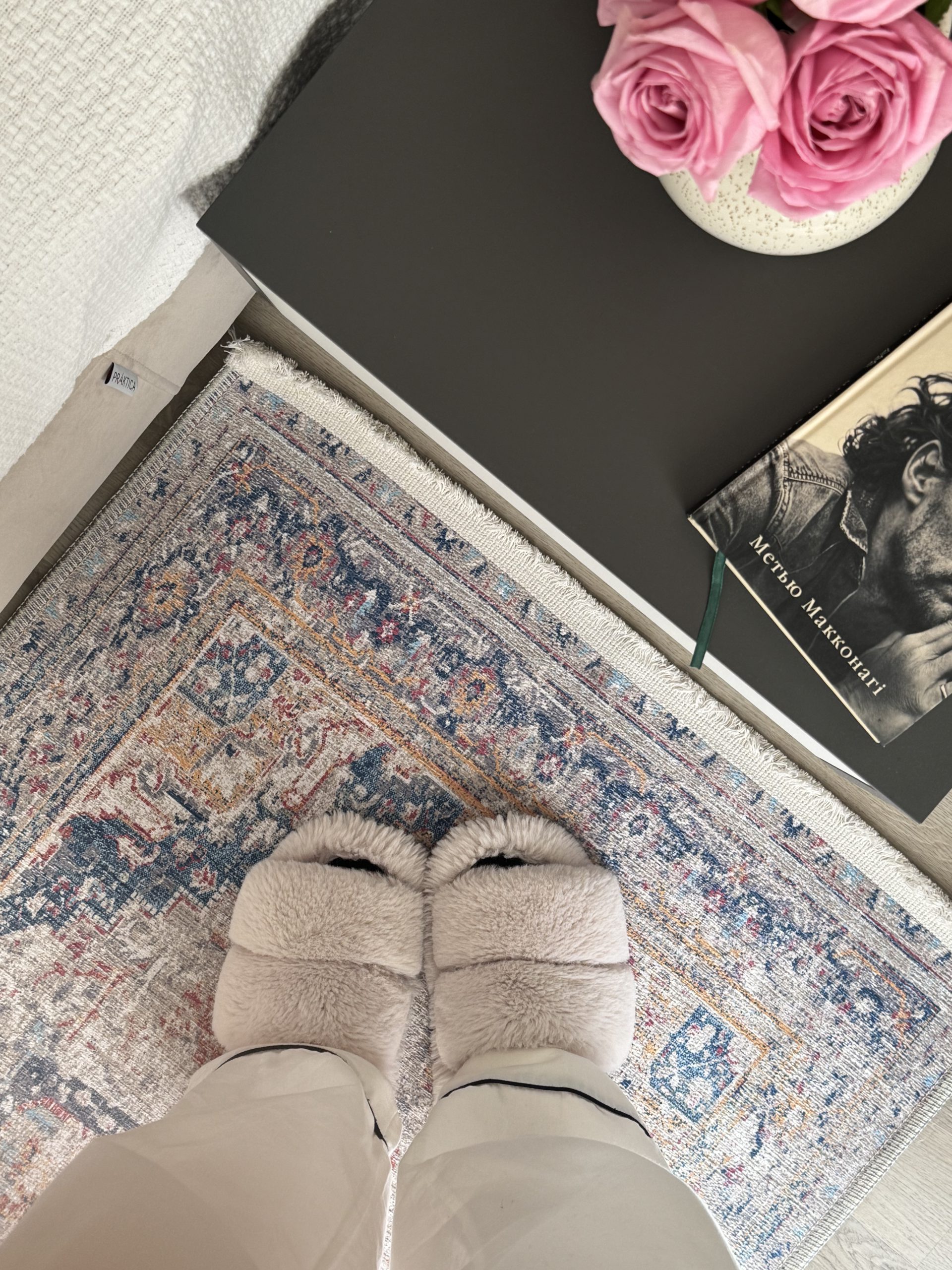 Безворсовий антиковзаючий килим з шенілу “Морська Сага”