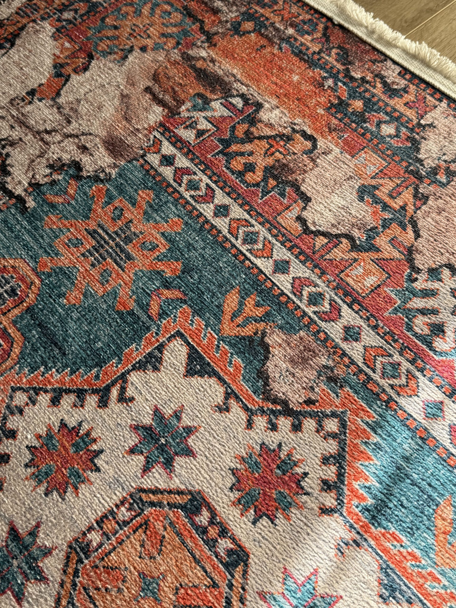 Безворсовий антиковзаючий килим з шенілу “Спадщина Майстрів”