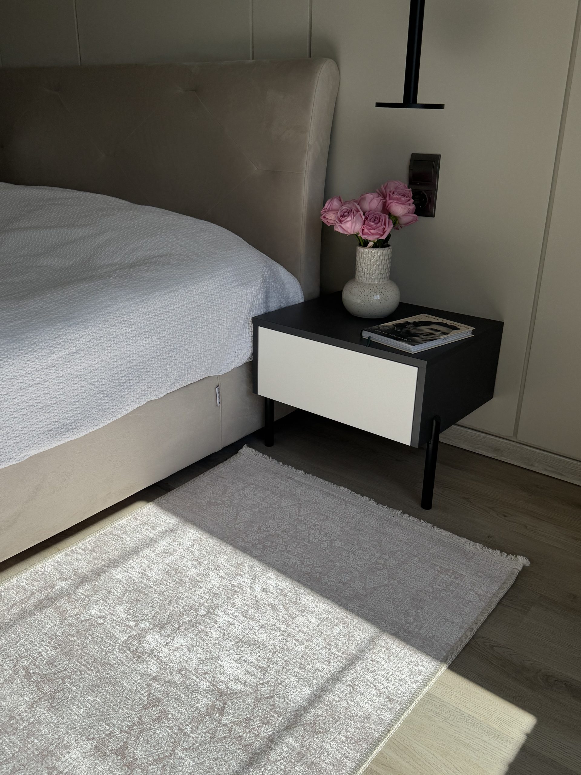 Безворсовий антиковзаючий килим з шенілу “Вишуканий орнамент”