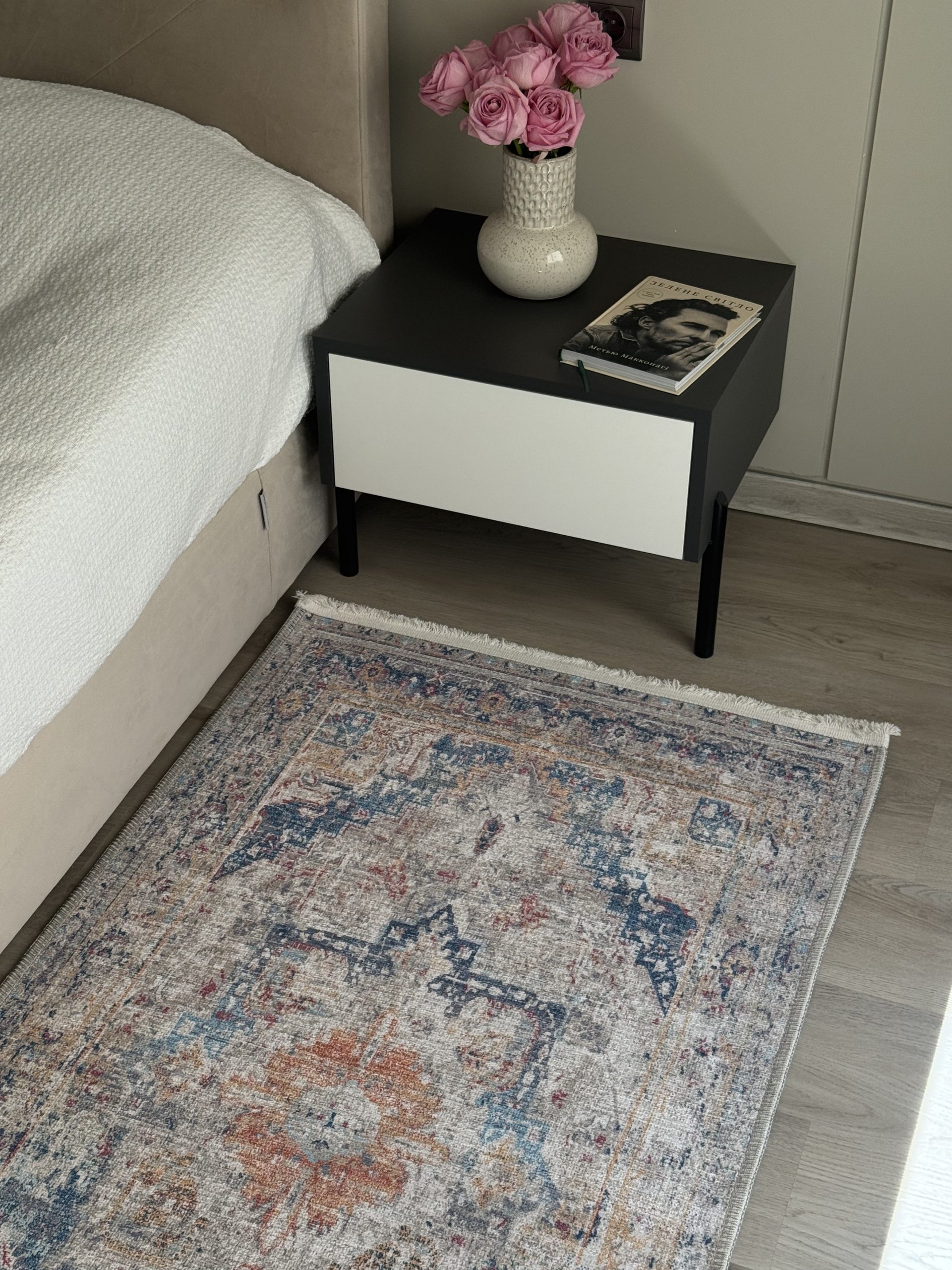 Безворсовий антиковзаючий килим з шенілу “Морська Сага”