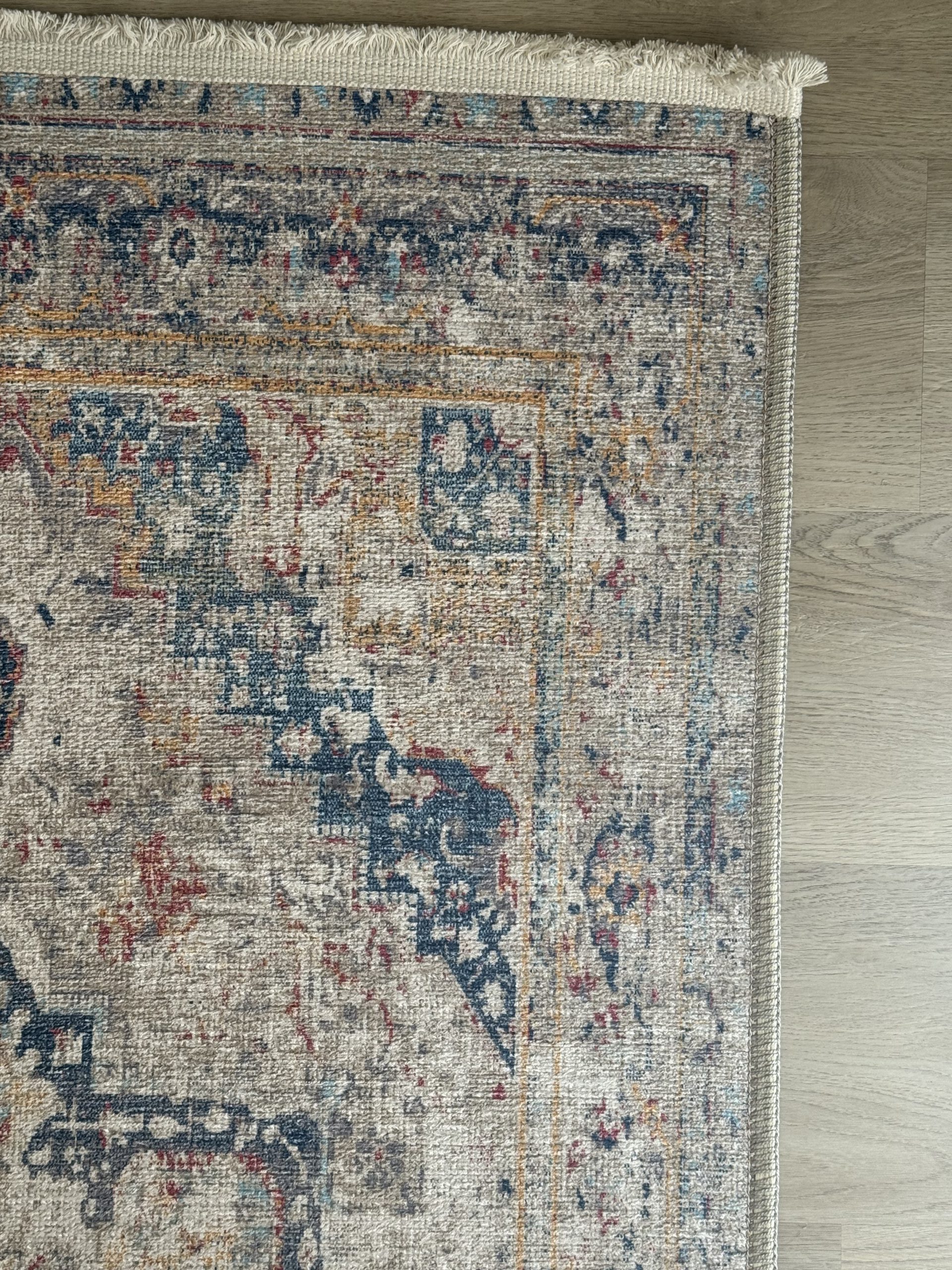 Безворсовий антиковзаючий килим з шенілу “Морська Сага”