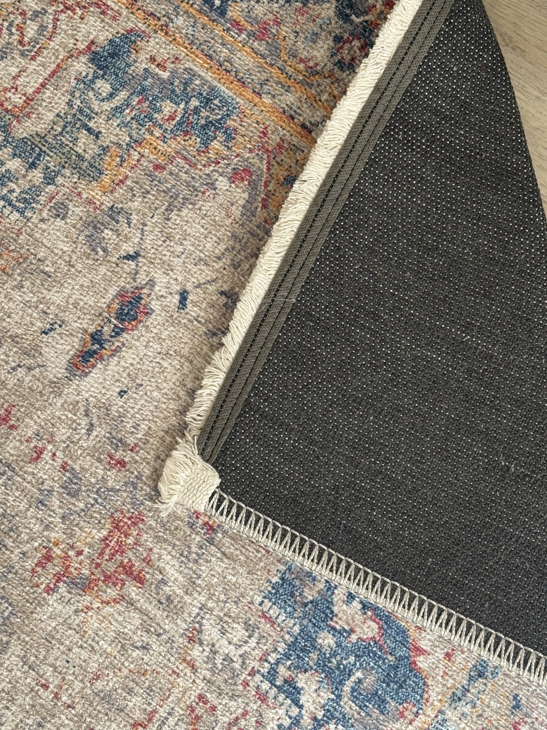 Безворсовий антиковзаючий килим з шенілу “Морська Сага”