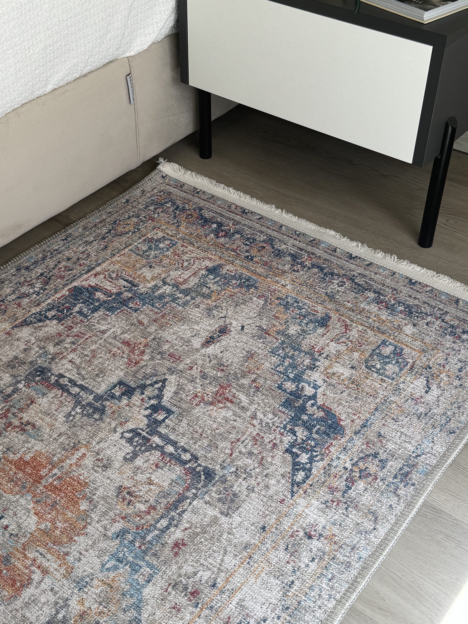 Безворсовий антиковзаючий килим з шенілу “Морська Сага”