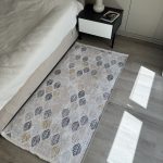 Безворсовий антиковзаючий килим з шенілу “Осіннє листя”