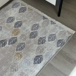 Безворсовий антиковзаючий килим з шенілу “Осіннє листя”