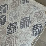 Безворсовий антиковзаючий килим з шенілу “Осіннє листя”